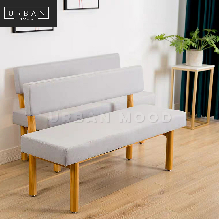 ASTER Scandinavian Solid Wood Dining Bench