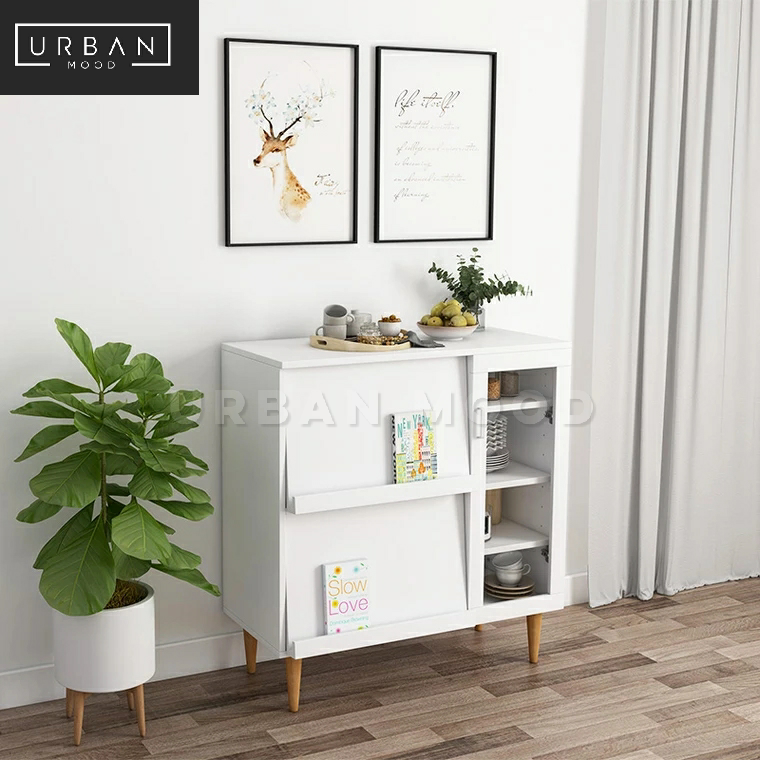 PROVINCE Modern Flip Top Sideboard