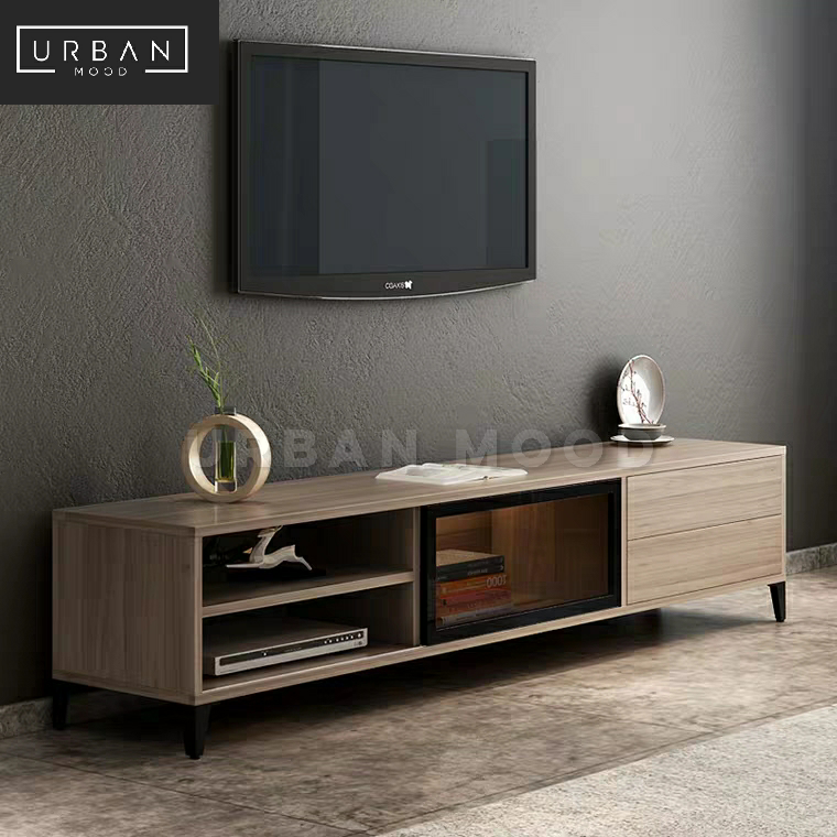 CODIN Modern Walnut TV Console