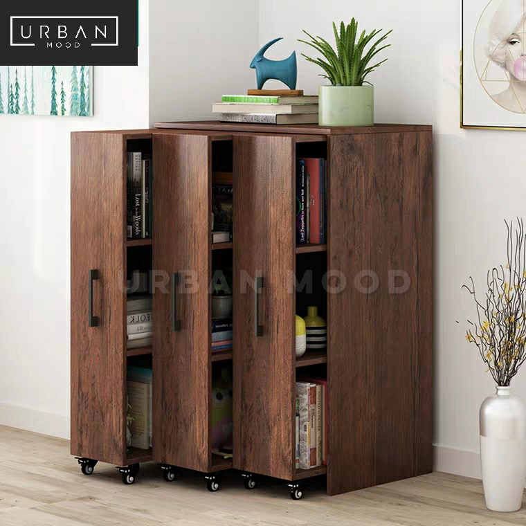 BIBLIO Rustic Vertical Bookshelf