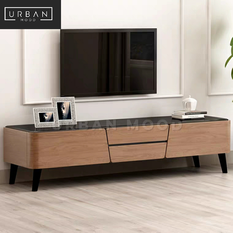 OAKDALE Modern Rustic TV Console