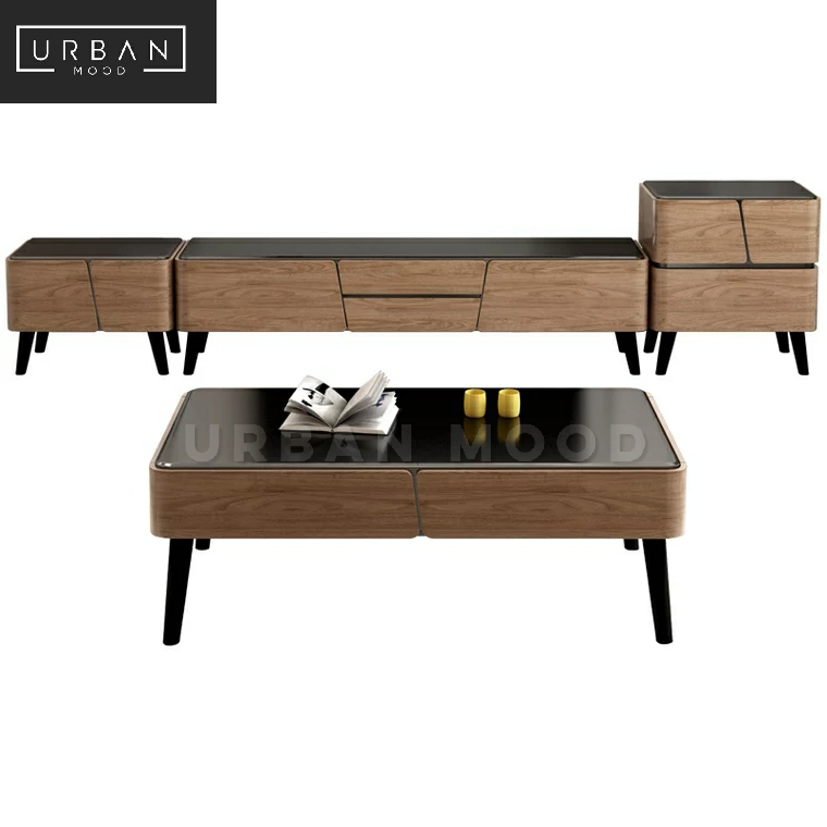 OAKDALE Modern Rustic TV Console