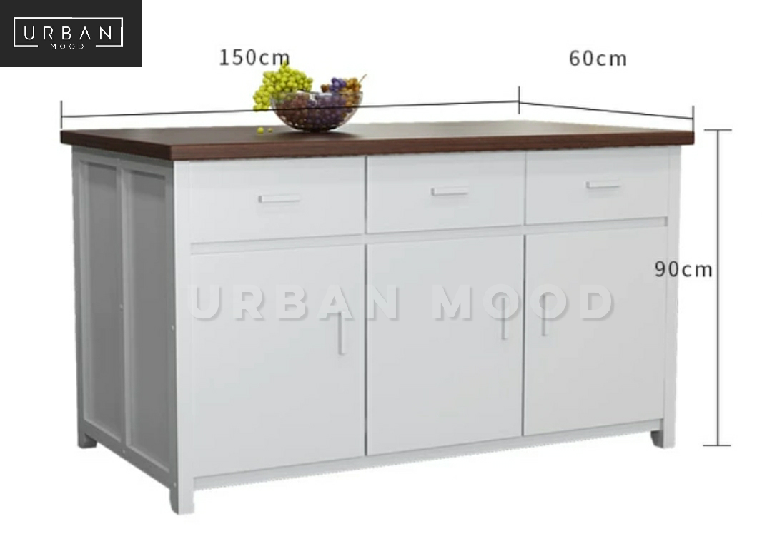 ROVE Modern Kitchen Island