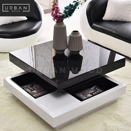 LUSTRO Modern Glossy Coffee Table