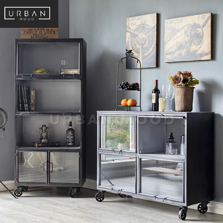 BRENTON Industrial Metal Display Cabinet