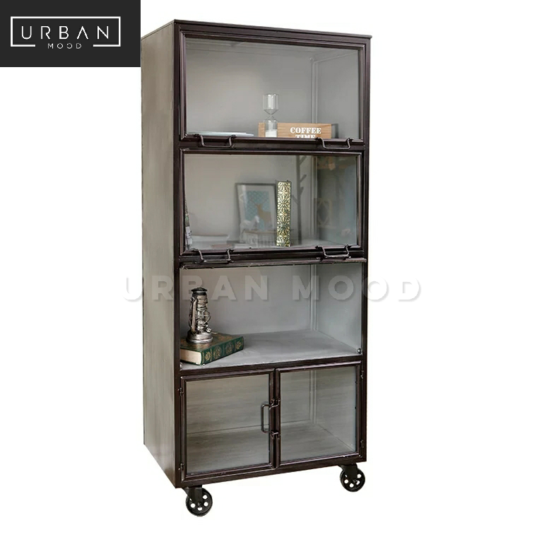 BRENTON Industrial Metal Display Cabinet