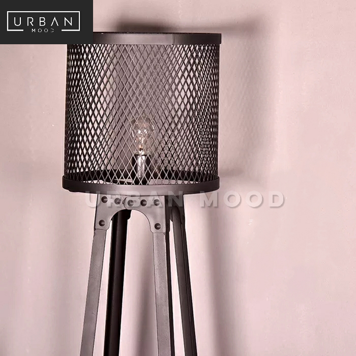 HOUND Industrial Metal Floor Lamp