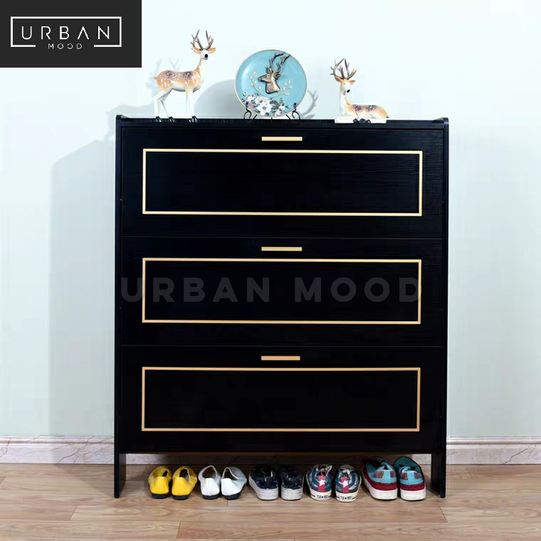 ICONIC Modern Ultra Slim Shoe Cabinet