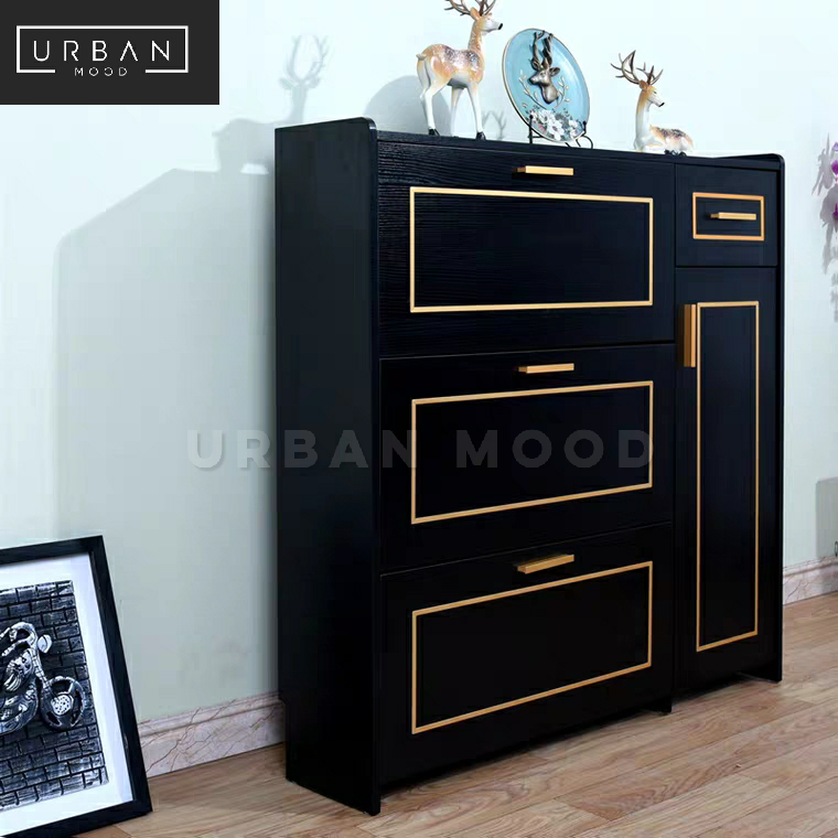 ICONIC Modern Ultra Slim Shoe Cabinet