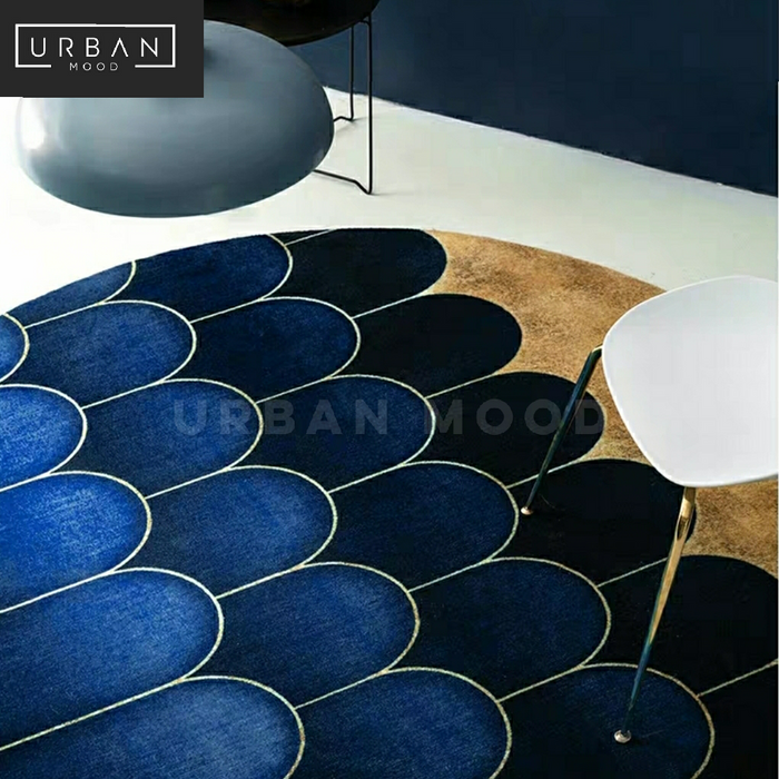 ARIAS Luxury Mermaid Scales Floor Rug