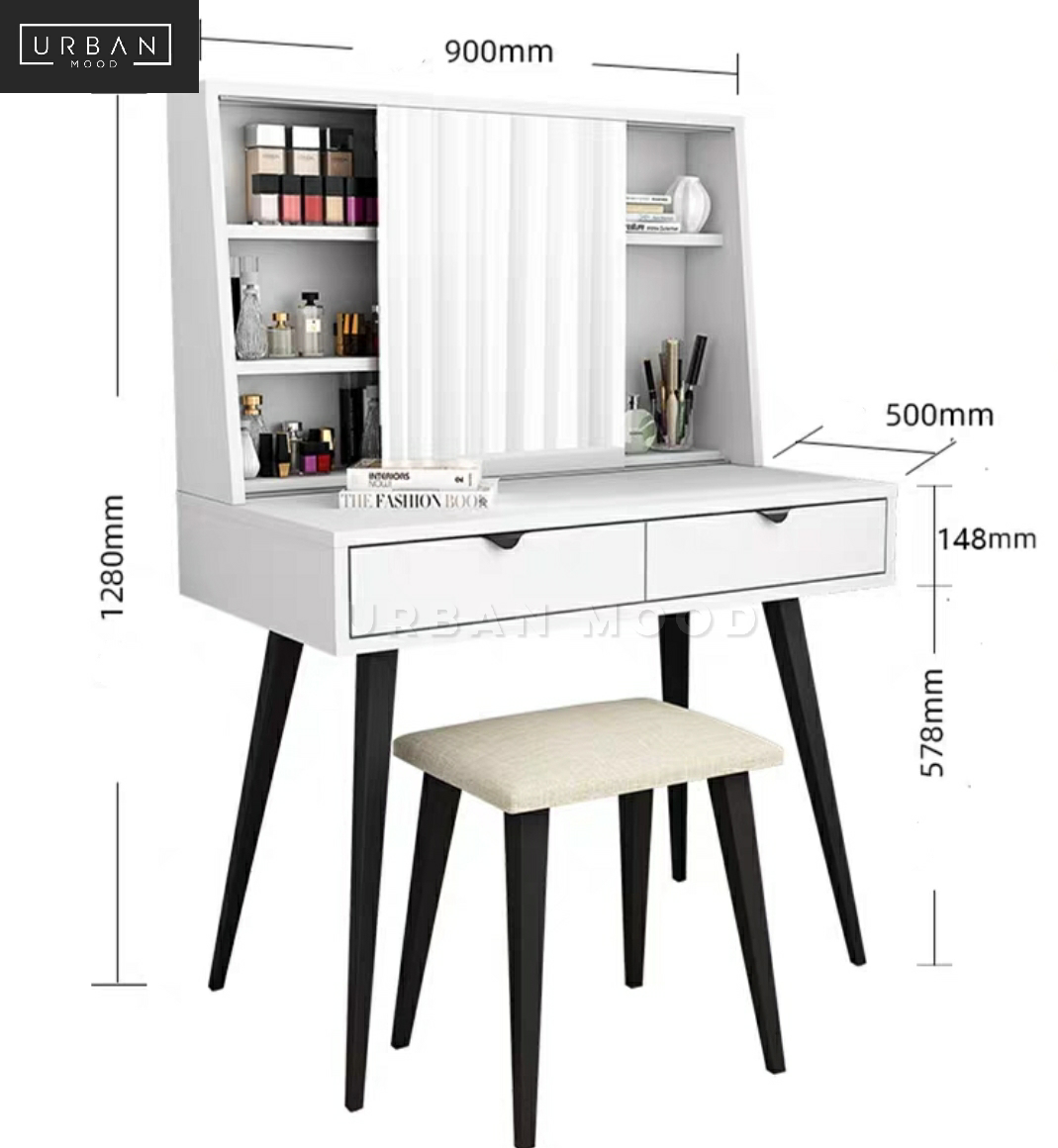 COBIN Modern Vanity Table Set