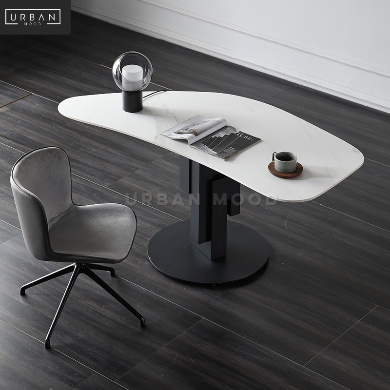 APEX Modern Marble Office Table