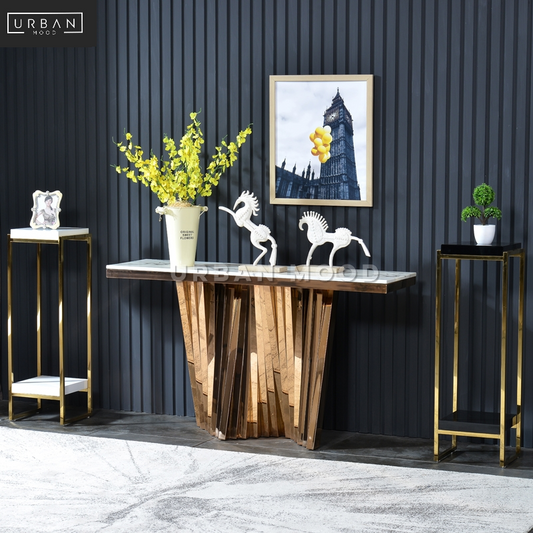 KAYSER Modern Marble Hallway Console