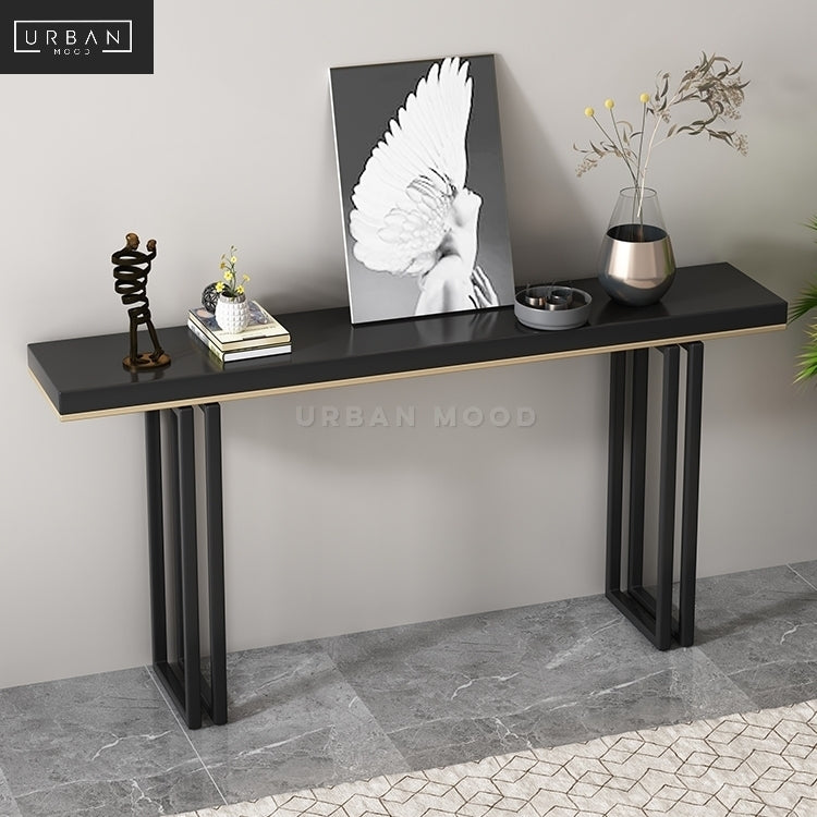 MOBIUS Oriental Solid Wood Hallway Console