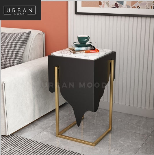 SOIREE Modern Marble Side Table