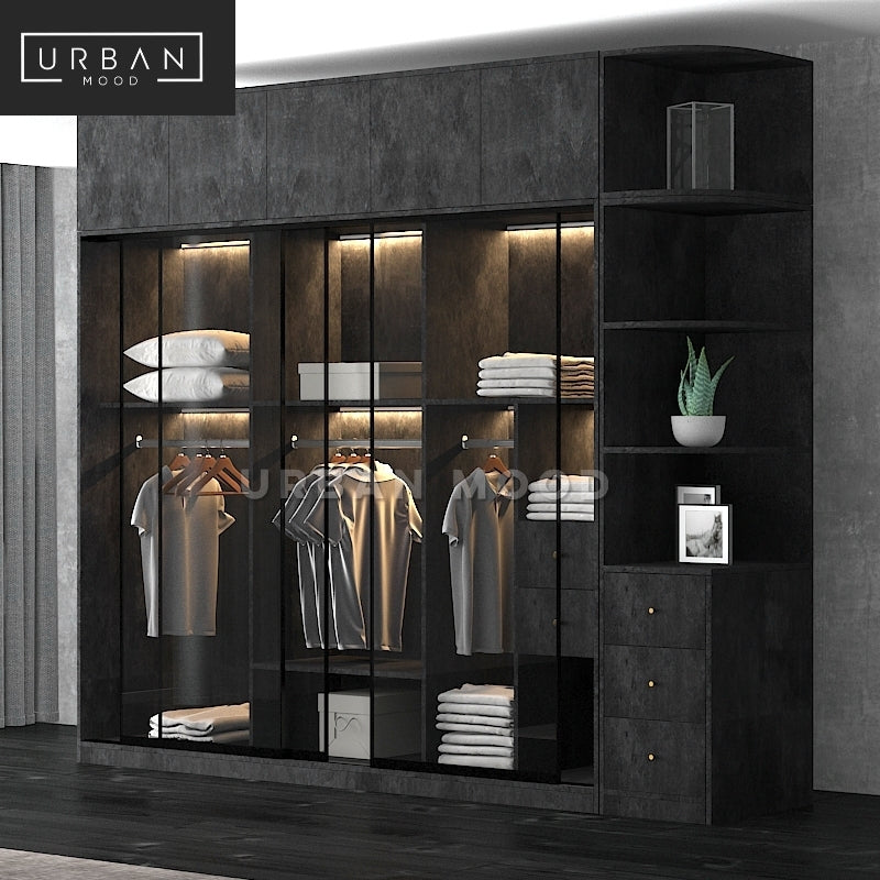 URBANE Modern Industrial Wardrobe