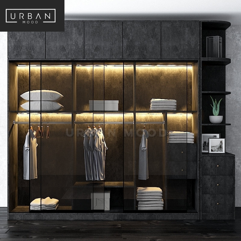 URBANE Modern Industrial Wardrobe