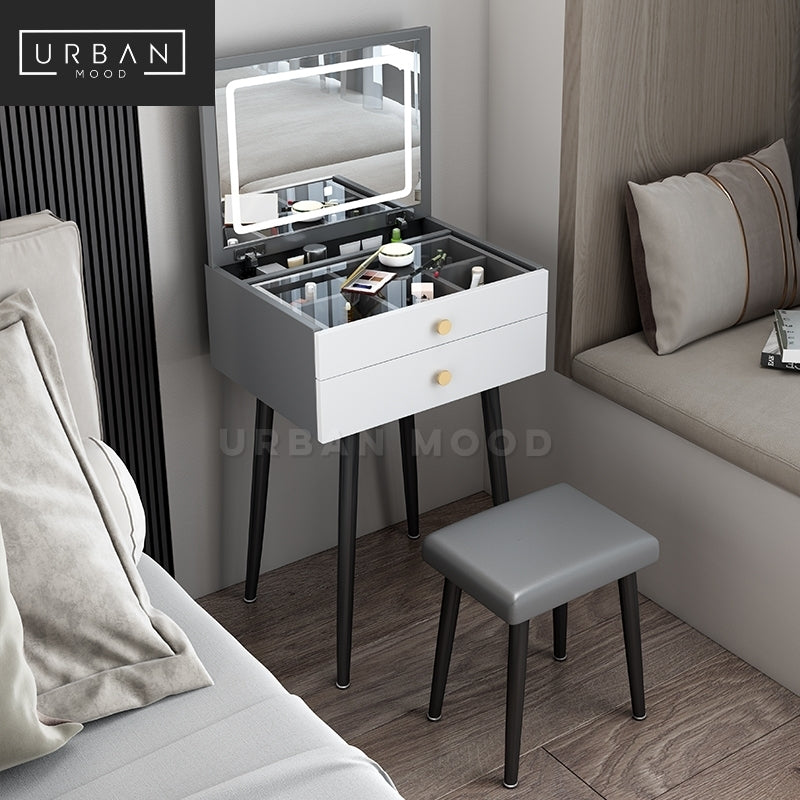 (Ready To Ship) KRISTIN Modern Vanity Table