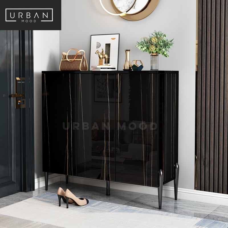 MYRIAD Modern Slate Shoe Cabinet