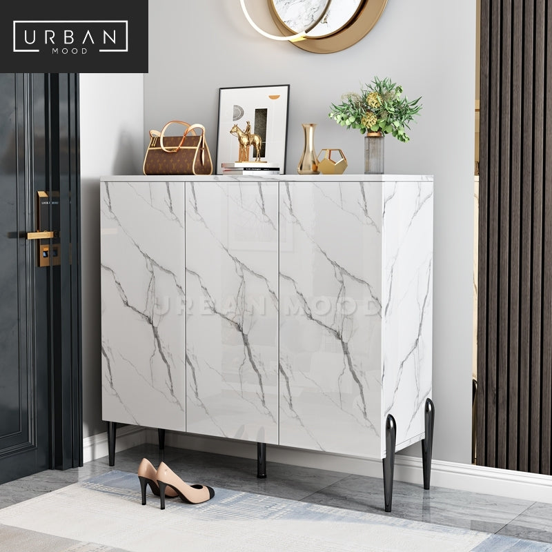 MYRIAD Modern Slate Shoe Cabinet