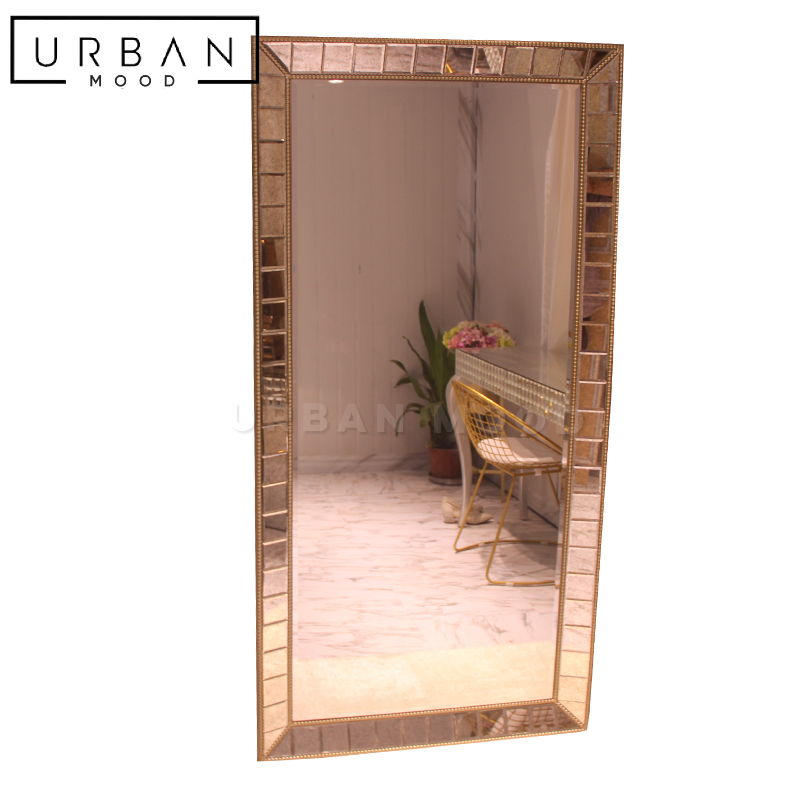 FAUST Mid Century Full Length Wall Mirror