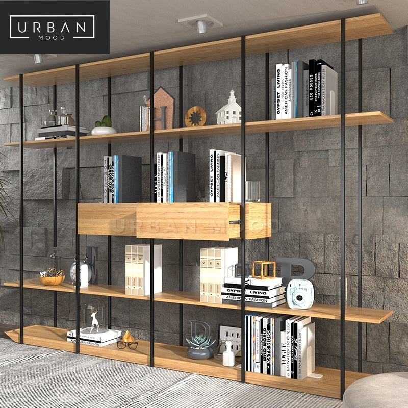 SANDAL Modern Solid Wood Shelf