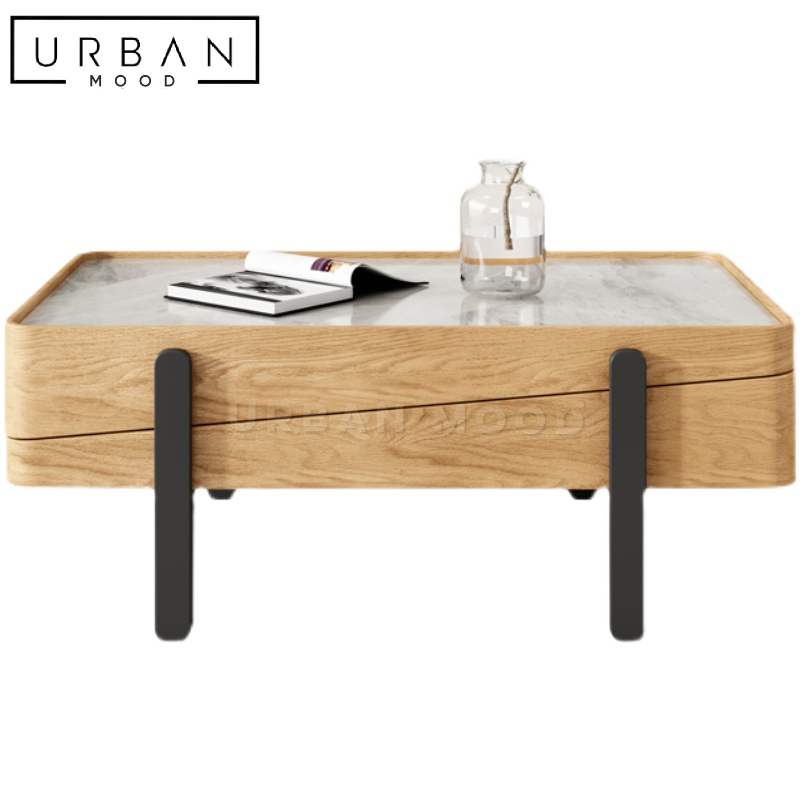 CLEMENT Modern Marble Nesting Coffee Table