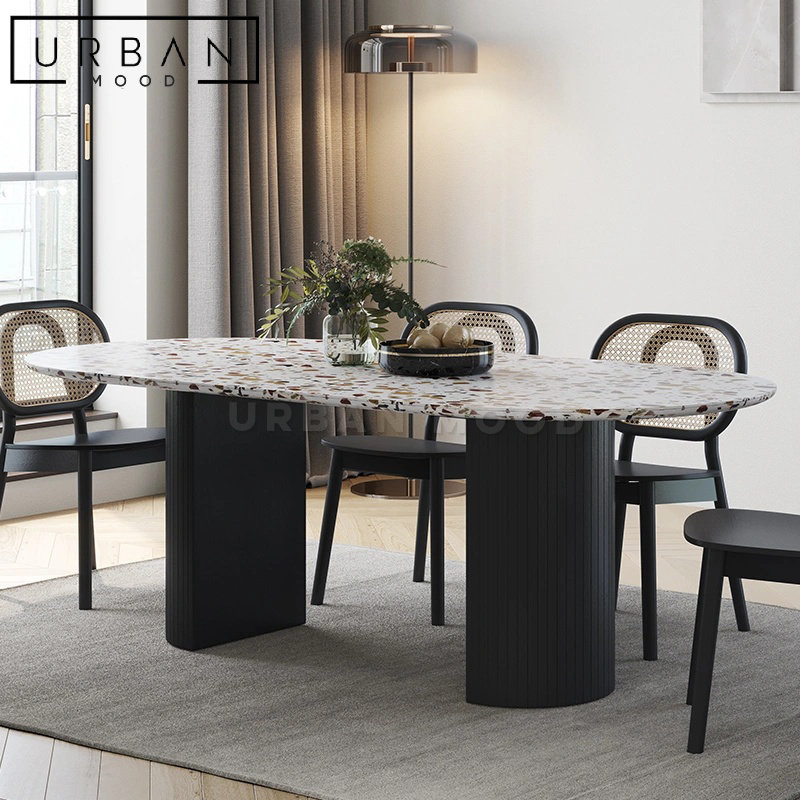 ODEON Retro Terrazzo Dining Table