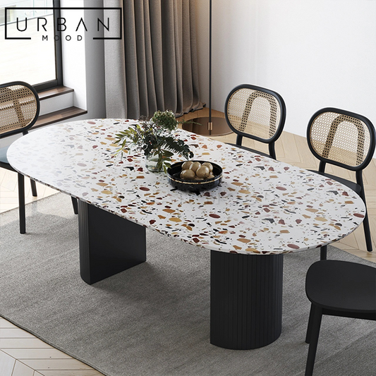 ODEON Retro Terrazzo Dining Table