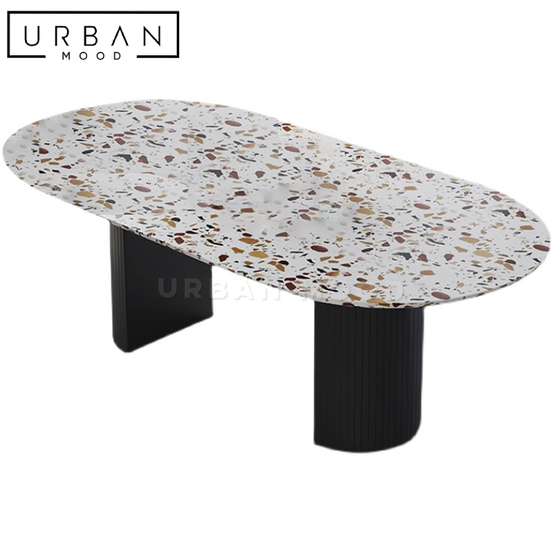 ODEON Retro Terrazzo Dining Table