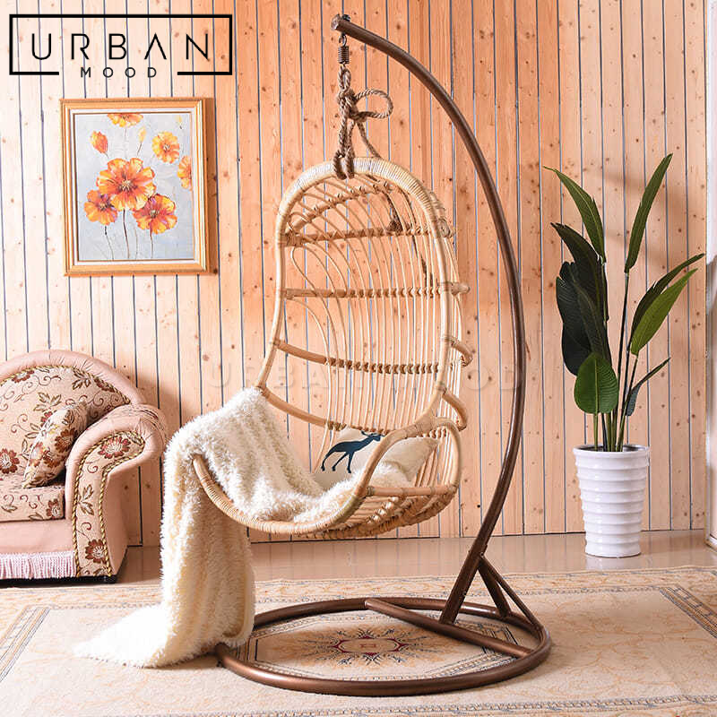 DAMIEN Outdoor Rattan Swing Chair