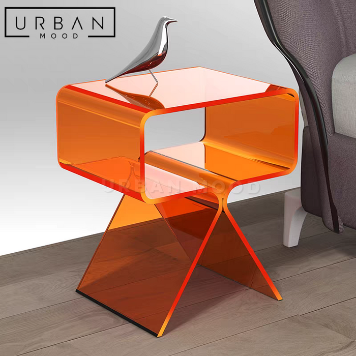 LYME Modern Acrylic Side Table