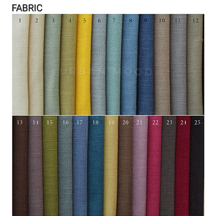 LYSA Modern Fabric Bench