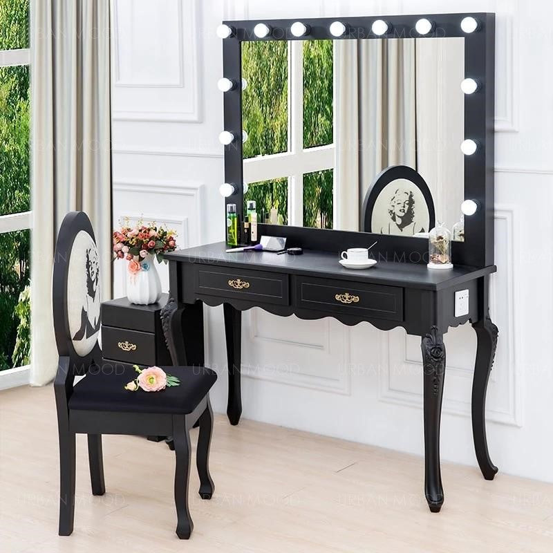 MARILYN Spotlight Backstage Vanity Dressing Table