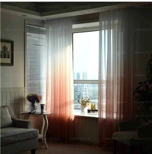 MEDITERRANEAN Sea Ombre Day Curtains