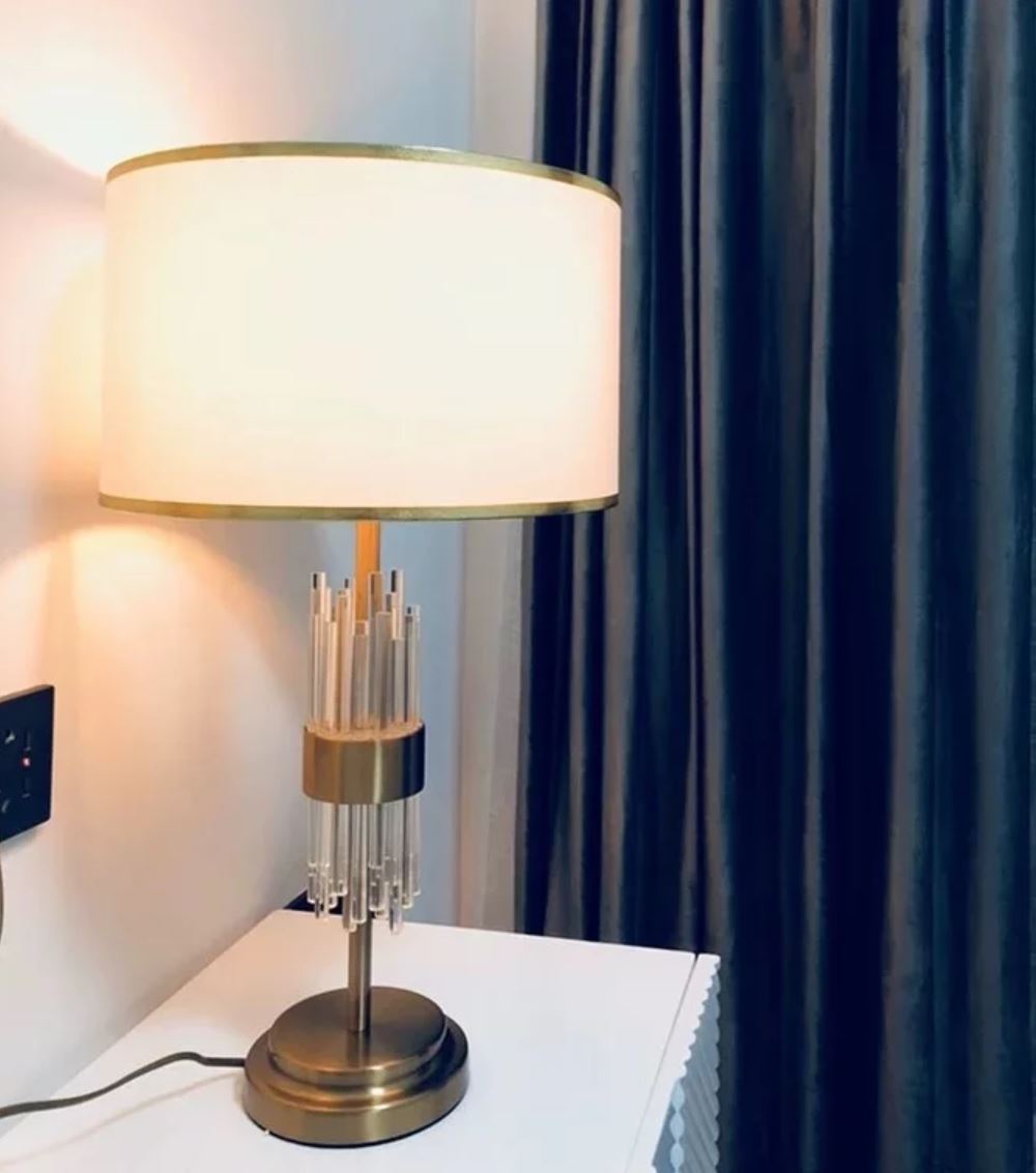 SUMIO Luxury LED Glass Strip Bedside Lamp