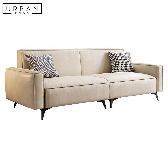 MADDY Modern Leathaire Sofa
