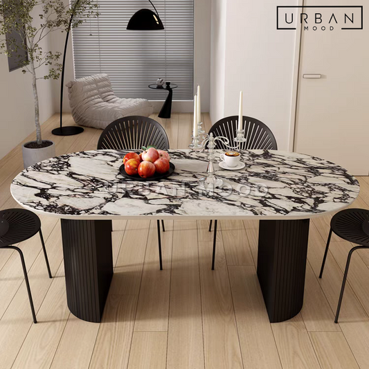 MARQUIN Modern Sintered Stone Dining Table