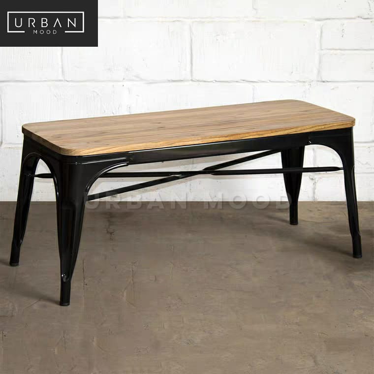 MEDIAN Industrial Tolix Dining Bench