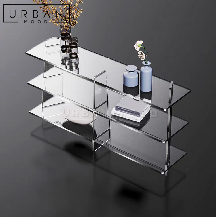 MEIN Modern Glass Console Table