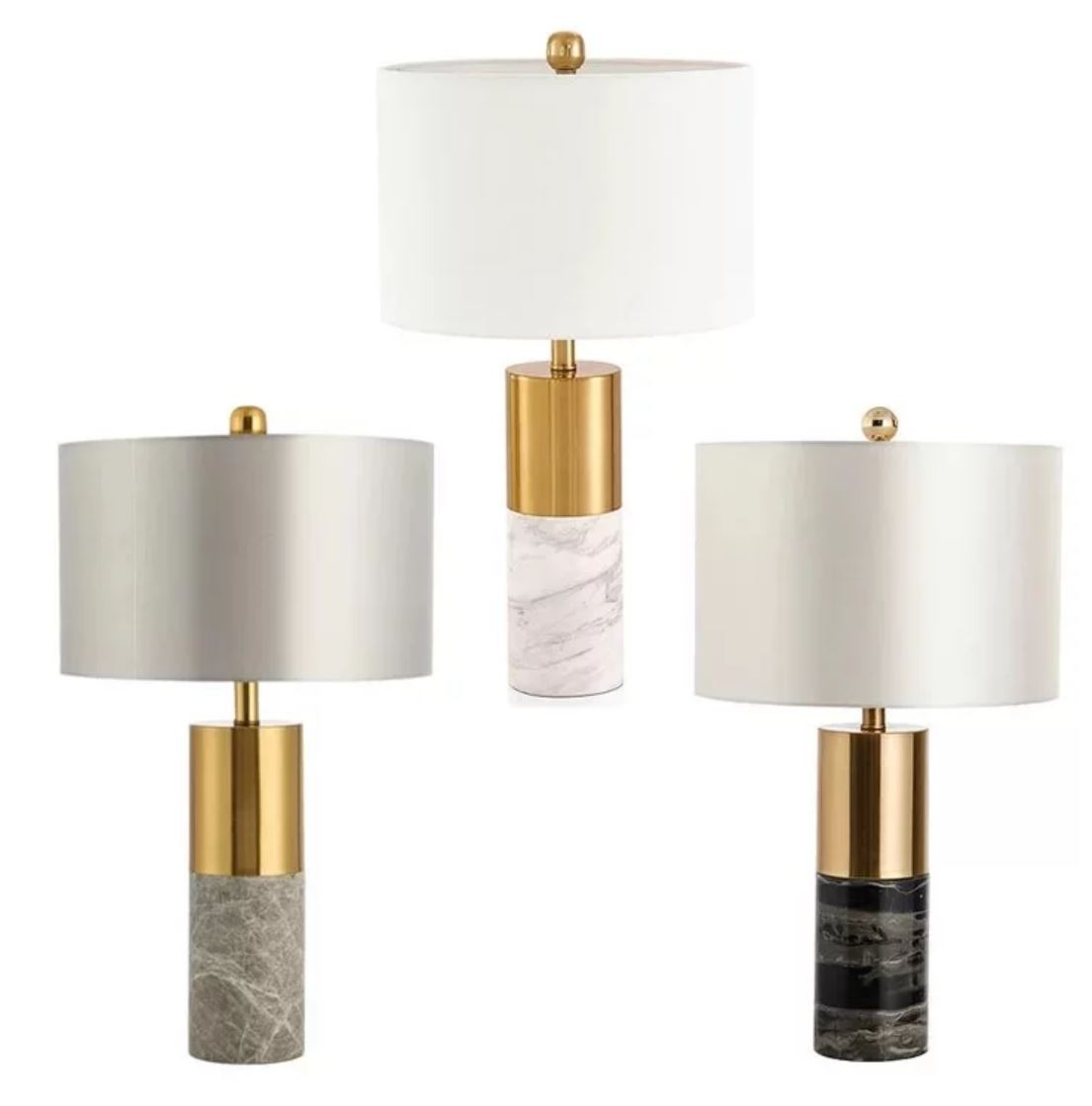 MERRITT Luxury Marble Bedside Lamp