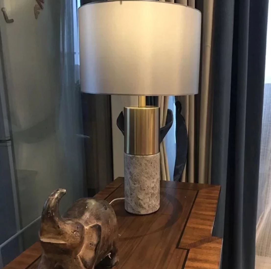 MERRITT Luxury Marble Bedside Lamp