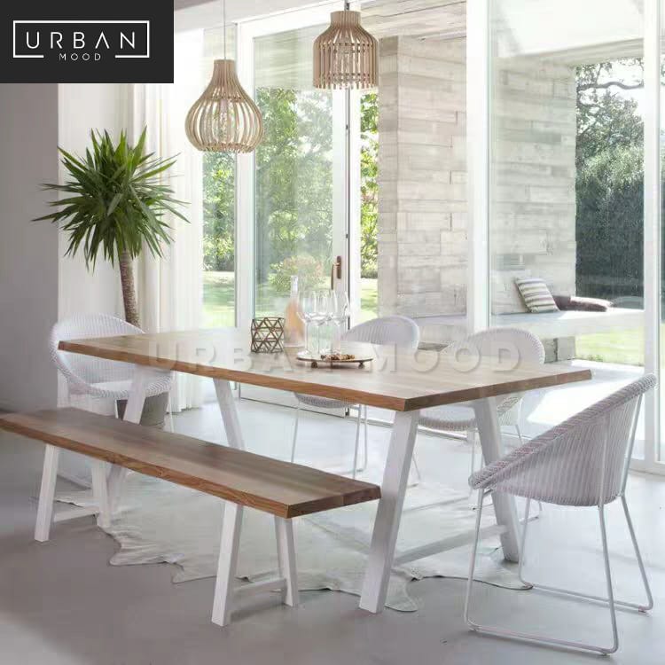 MICHIGAN Scandinavian Solid Wood Dining Table