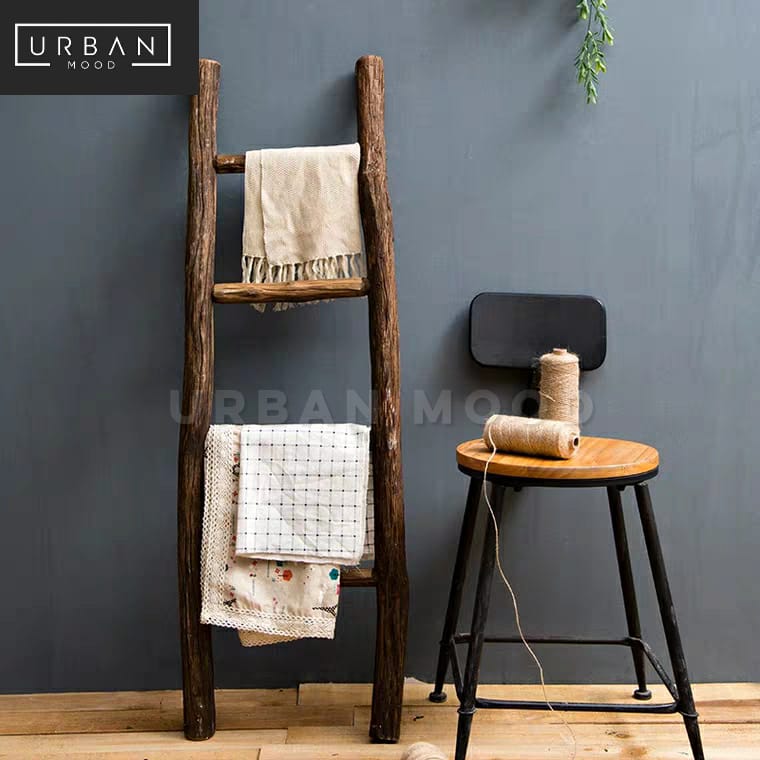 MOBLER Solid Wood Ladder Rack