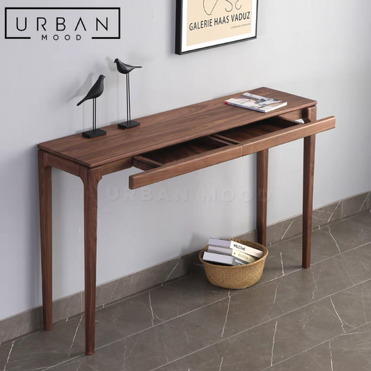 MODUM Rustic Solid Wood Console Table