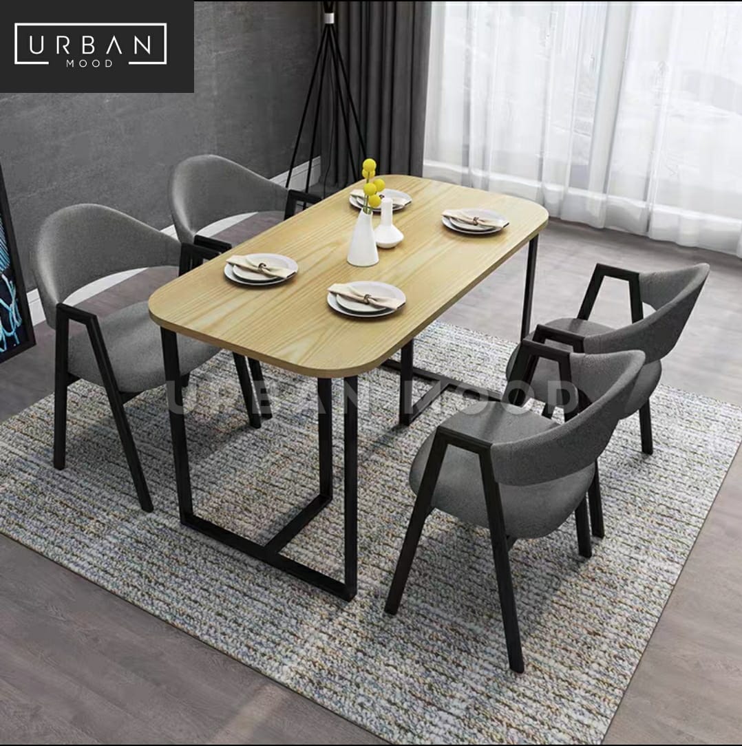 MONIX Modern Marble Dining Table & Chairs