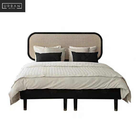 MONTAGE Vintage Rattan Bedframe
