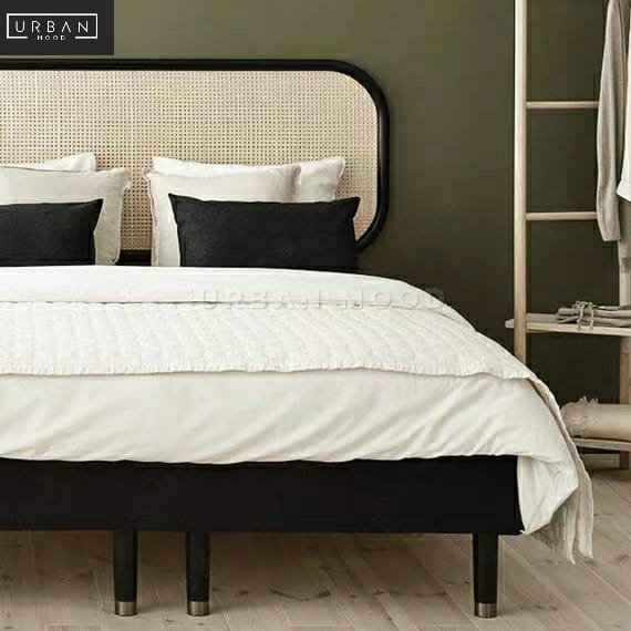 MONTAGE Vintage Rattan Bedframe