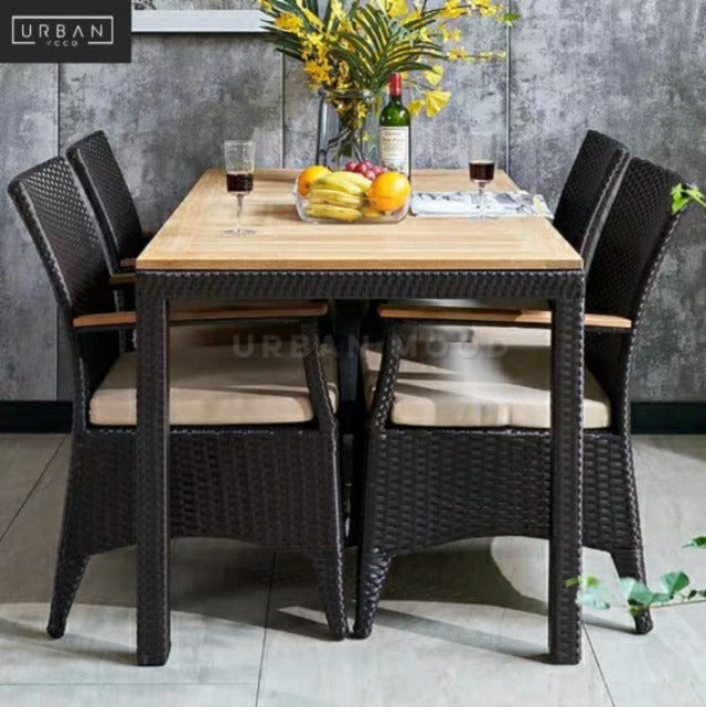 CLAYTON Outdoor Dining Table Set