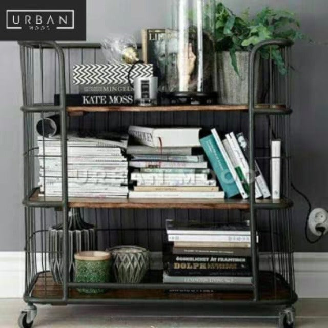 BRADLEY Modern Industrial Kitchen Trolley